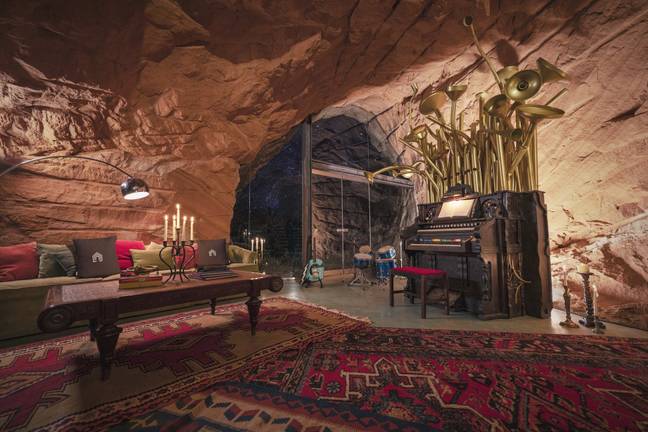 The cave is based in Utah (Credit: Vacasa)