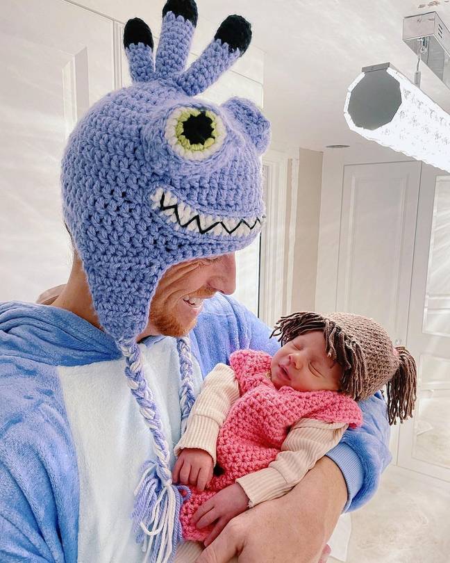 Joe Swash and son Leighton picked the family's Halloween costumes this year (Credit: Stacey Solomon/Instagram)