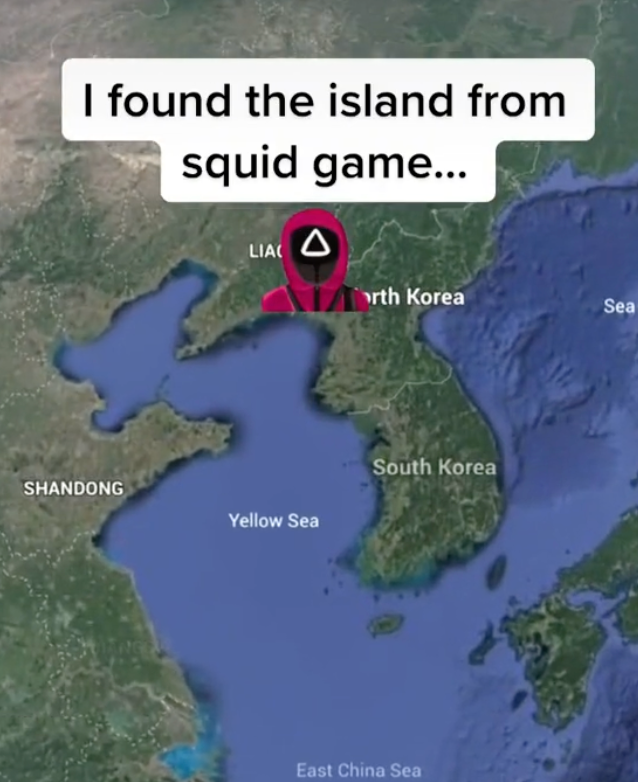 People Are Convinced They've Found The Squid Game Arena On Google Maps