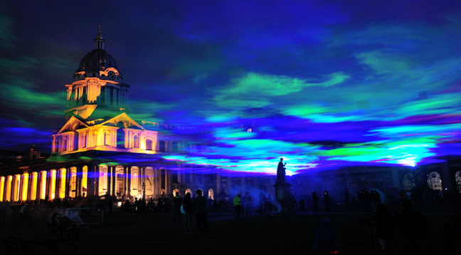 There's an event taking place in London inspired by the Northern Lights (Credit: Festival.org)
