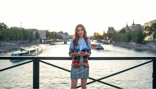 Emily in Paris. (Credit: Netflix) 