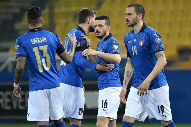 L'Italia affronta la Macedonia del Nord nelle semifinali degli spareggi della Coppa del Mondo 2022 (Image credit: PA)