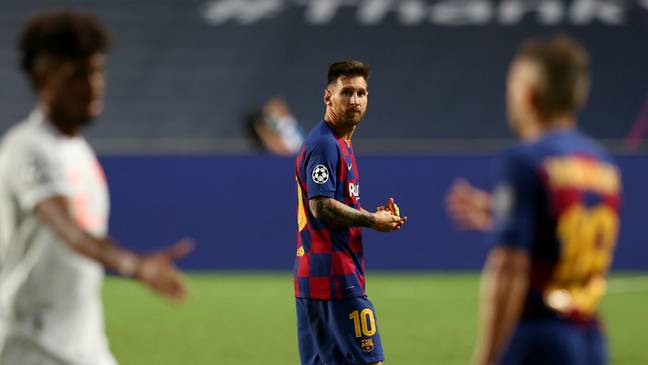Barcelona face running out for this evening's European clash without six-time Ballon d'Or winner Lionel Messi