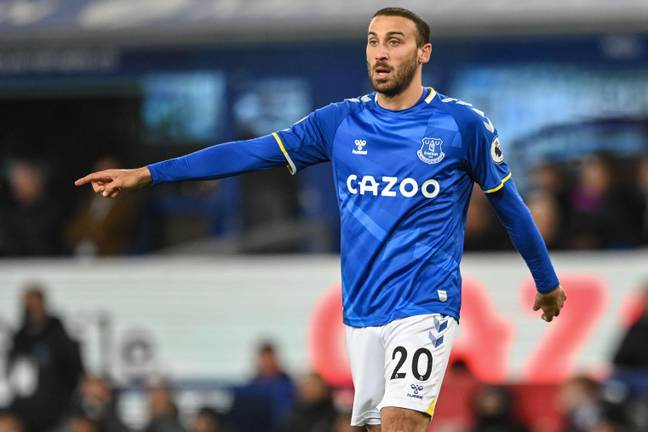 Cenk Tosun looks set to leave Everton in January (Image credit: Alamy)