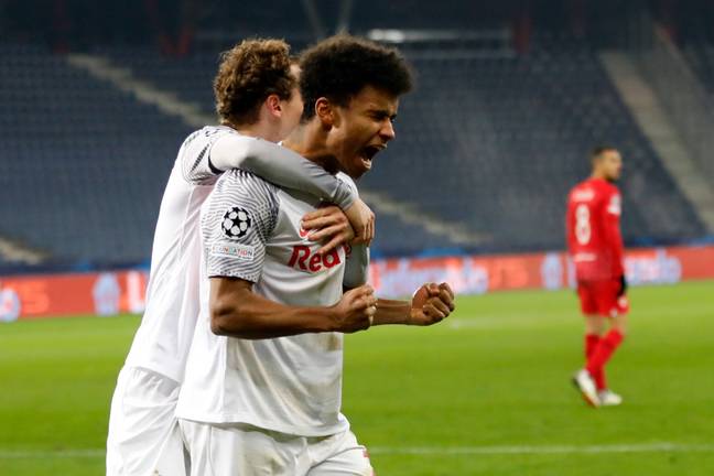 Red Bull Salzburg beat Sevilla 1-0 to reach the last 16 of the Champions League (Image credit: PA)