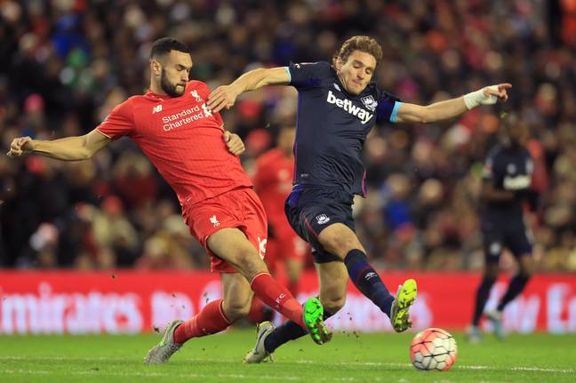 Caulker was mainly used as an auxiliary striker for Liverpool. Image: PA Images