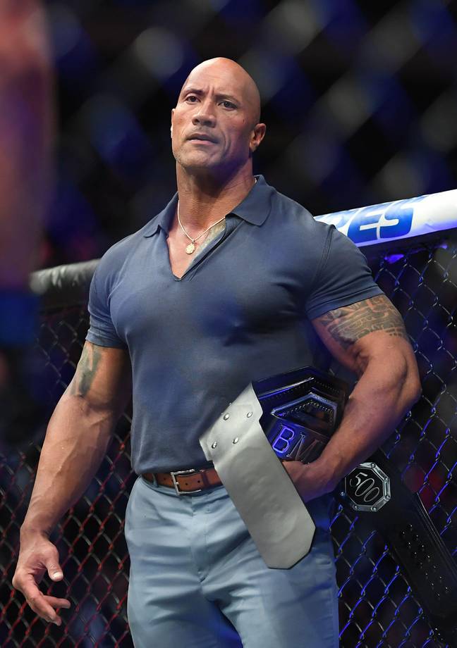 Johnson's athletic brand Project Rock will be the official footwear provider for the UFC (Image: Alamy)