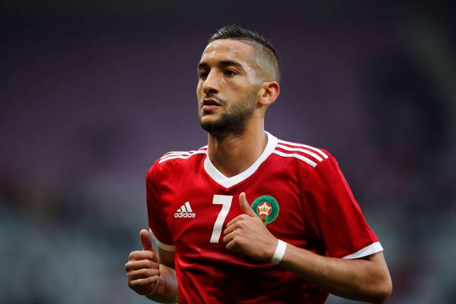 Ziyech has not played for Morocco since July (Image: Alamy)