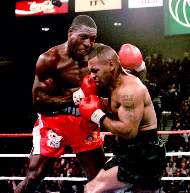 Bruno fought in the same era as Mike Tyson, Evander Holyfield and Lennox Lewis (Image credit: Alamy)