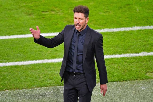 El técnico del Atlético de Madrid, Diego Simeone, está interesado en el internacional de Francia (Crédito de la imagen: PA)