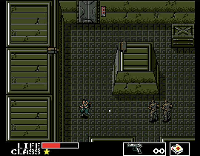 Metal Gear on MSX / Credit: Konami, mobygames.com