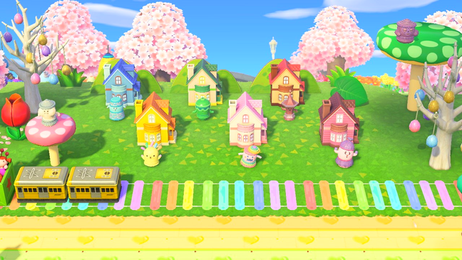 Sinclair’s Animal Crossing island / Credit: Sara Sinclair, Nintendo
