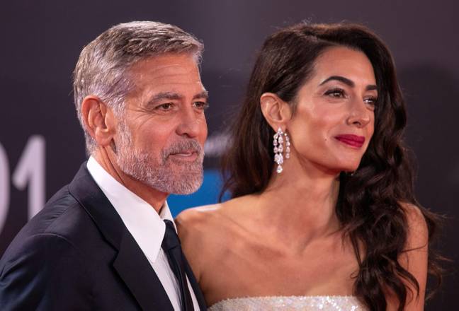 George and Amal Clooney. Credit: Alamy