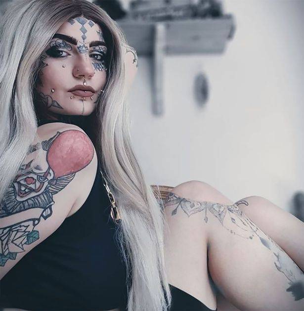 Tattooed pics hot girl 54+ Tattoo