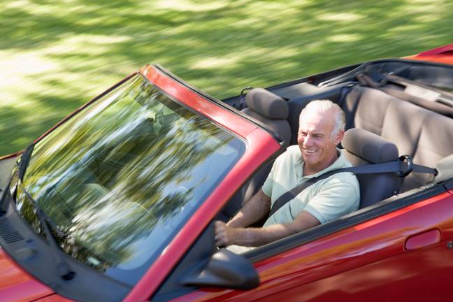 760 people over the pension age of 66 have decided to learn how to drive over the last few years. Credit: Alamy