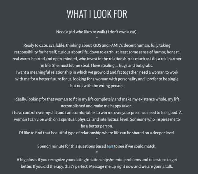 online dating expert services