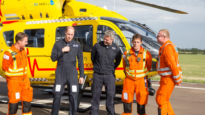 Prince William Details Emotional Impact Of Air Ambulance Rescues