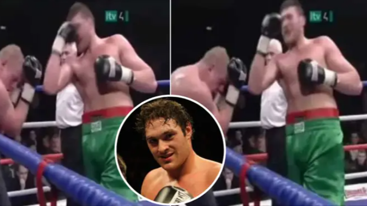 Throwback To Tyson Fury Punching Himself In The Face With His Own Brutal Uppercut