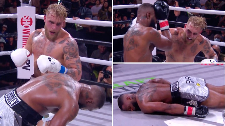 Jake Paul Brutally Knocks Out Rival Tyron Woodley With Vicious Punch In Rematch