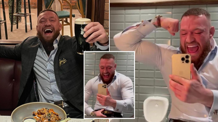 Conor McGregor Posts Bizarre Flexing Video After Pub Is Petrol Bombed
