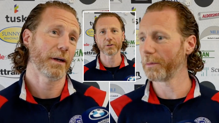 Aldershot Town’s Mark Molesley Has Already Produced The Greatest, But Most Bizarre Pre-Match Interview Of 2022
