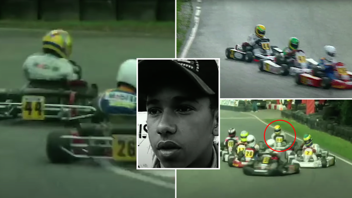 Footage Of Lewis Hamilton Aged 13 Shows He's Always Been An Overtaking Master