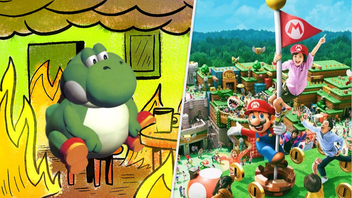 Super Nintendo World Forced To Close Following Fire On Yoshi's Adventure Ride