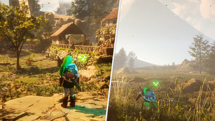 'The Legend Of Zelda: Ocarina Of Time' Gets Gorgeous Unreal Engine 5 Remake