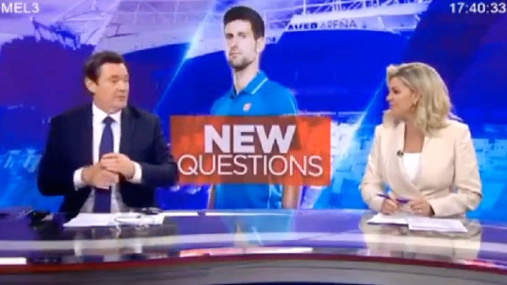 News Presenters Caught On Camera Calling Novak Djokovic 'Lying, Sneaking A**hole'