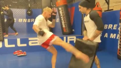 Fans Divided Over Jake Paul’s Kicking Technique In Training Video