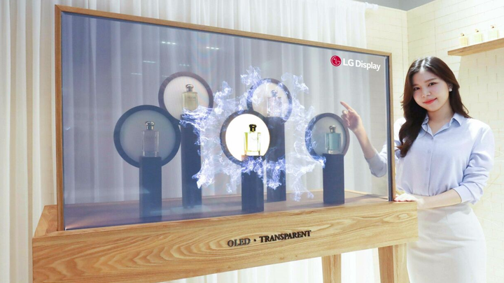 LG Has Invented A Range Of See-Through TVs