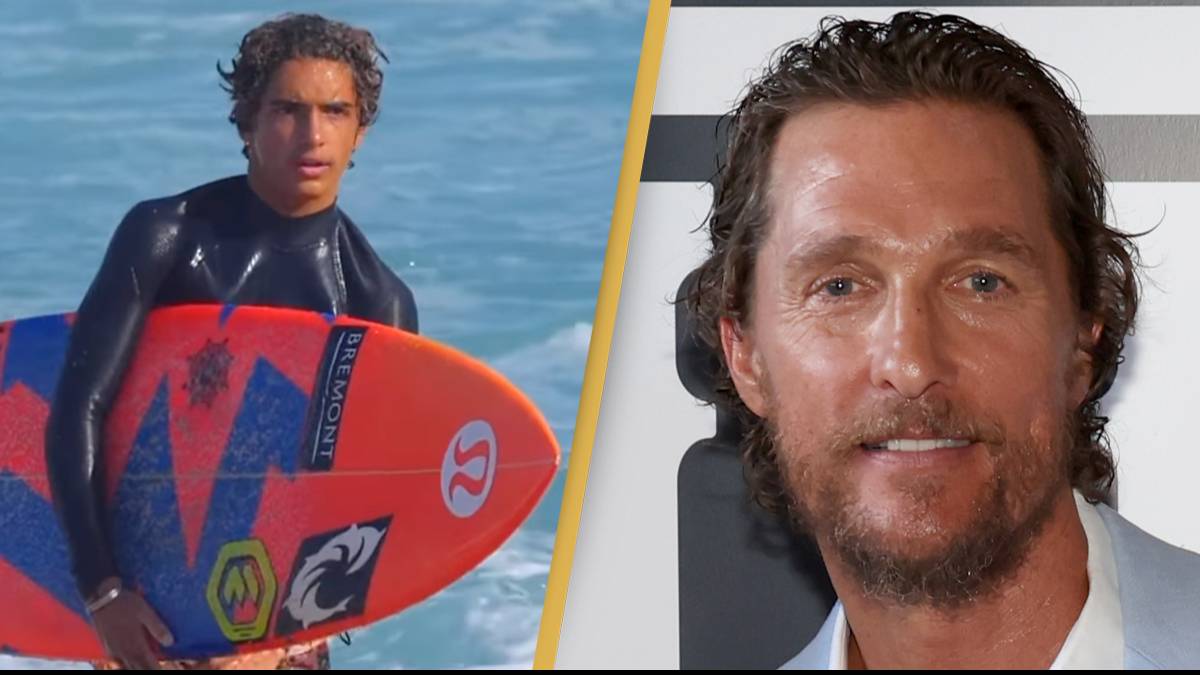Matthew McConaughey and wife Camila Alves allow 15-year-old son Levi to ...