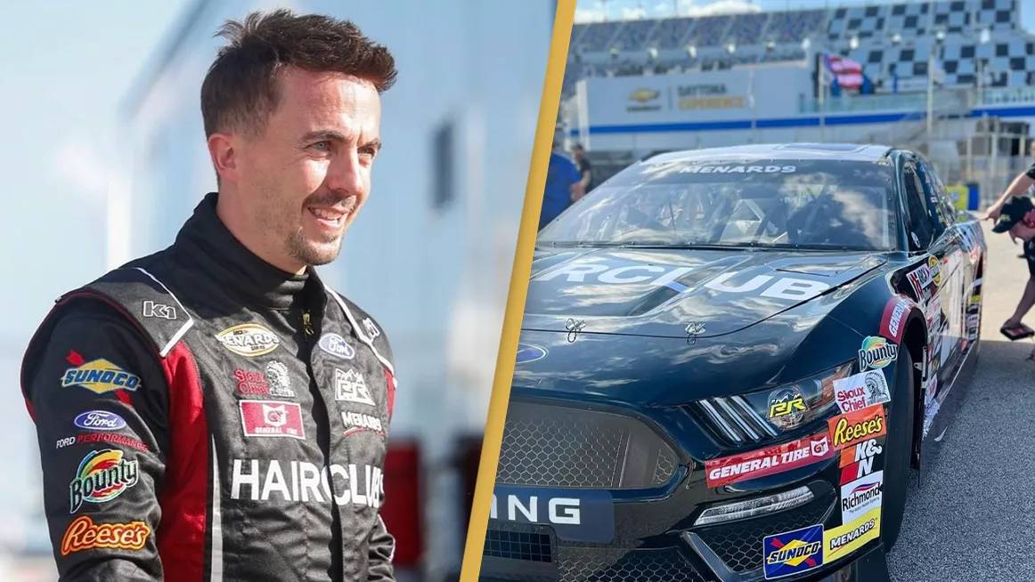 Frankie Muniz makes his ‘dream’ NASCAR racing debut and performs really