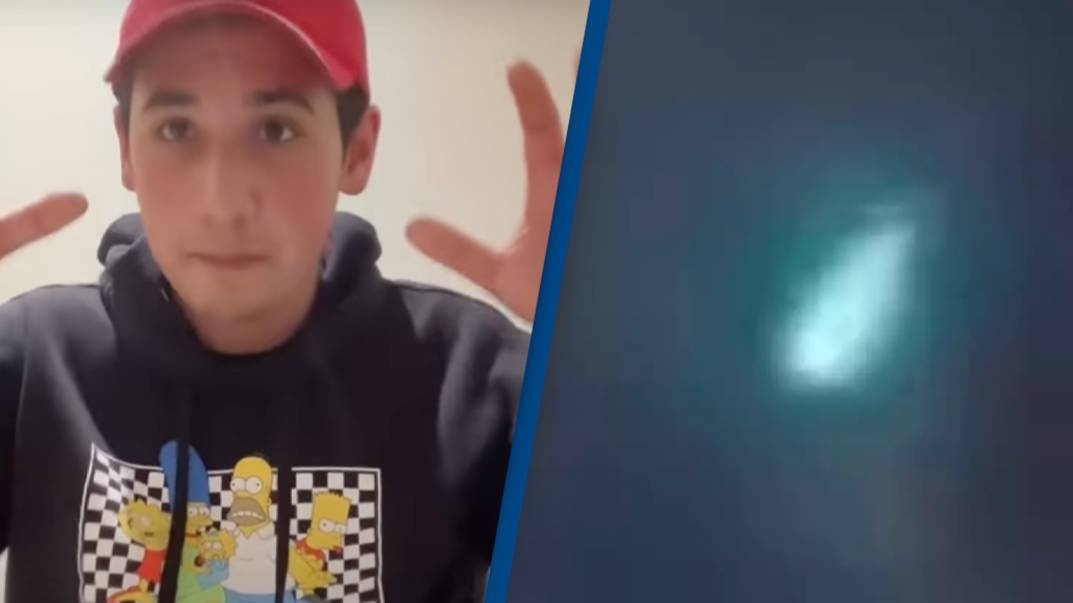 Eyewitness speaks out after he claims UFO crashed into Las Vegas backyard