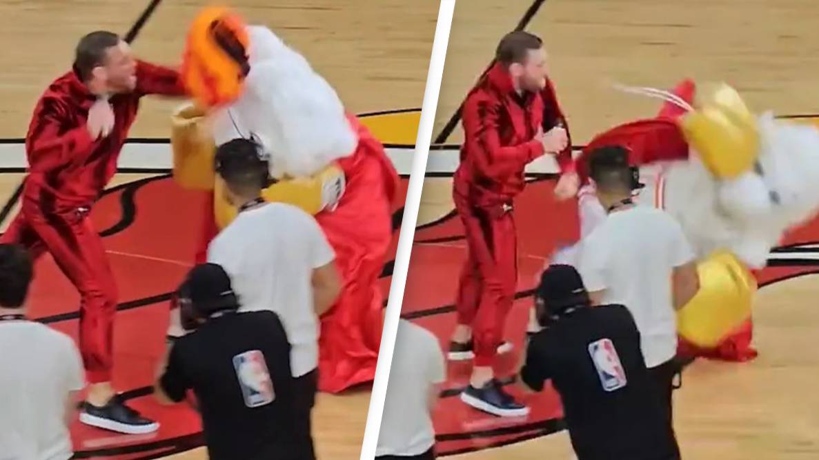 Conor McGregor breaks his silence after sending Miami Heat mascot to hospital by ‘ko’ing’ him