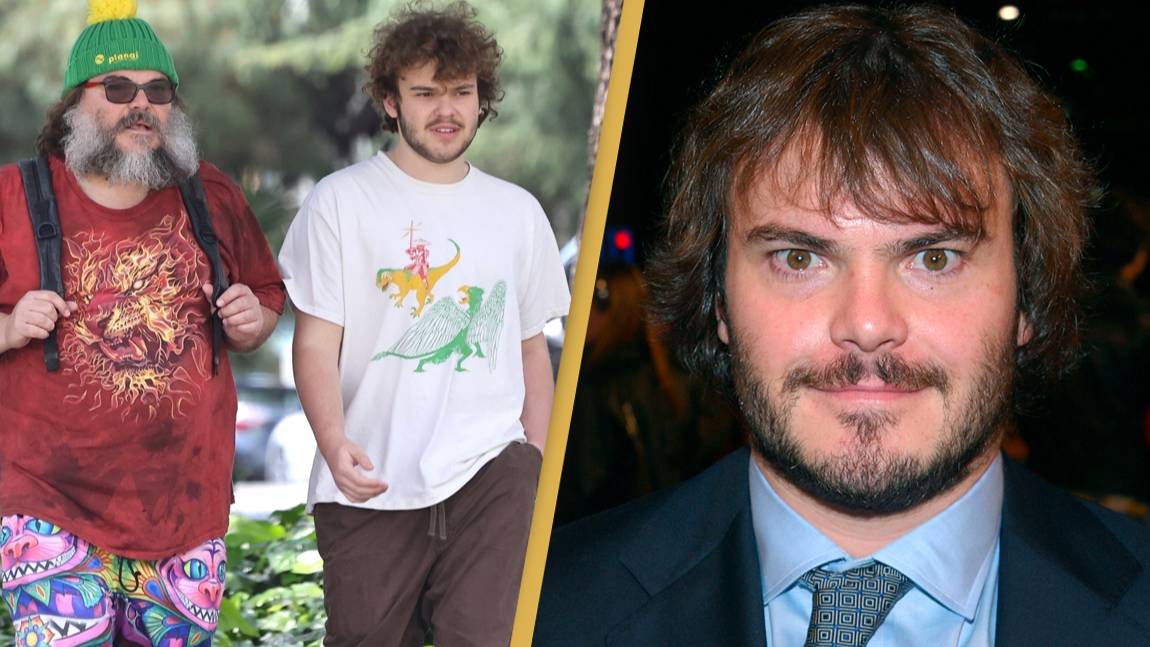 People blown away after seeing how much Jack Black's doppelganger son