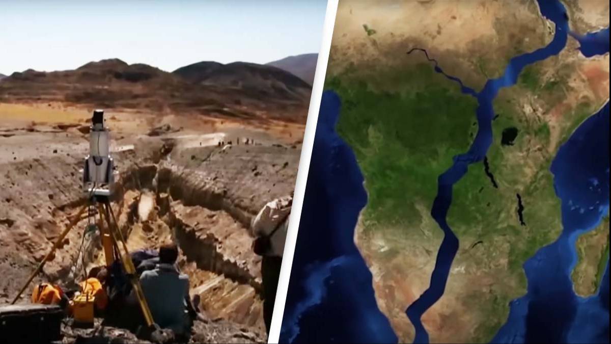 Reason why Africa is splitting in two after scientists discovered huge