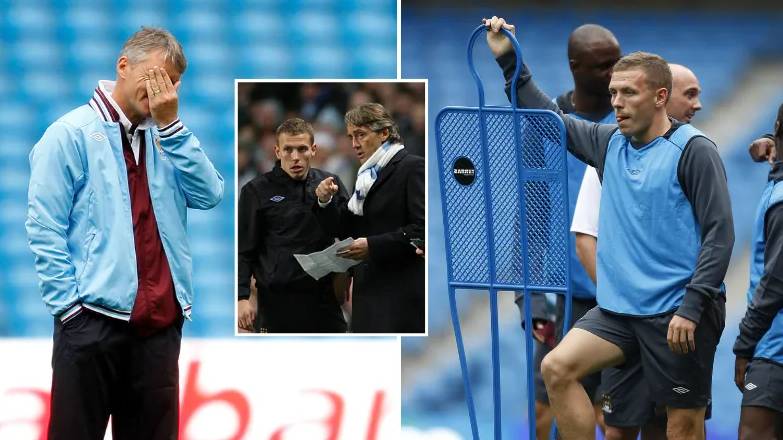 Craig Bellamy was kicked out of Man City training for “asking a question”