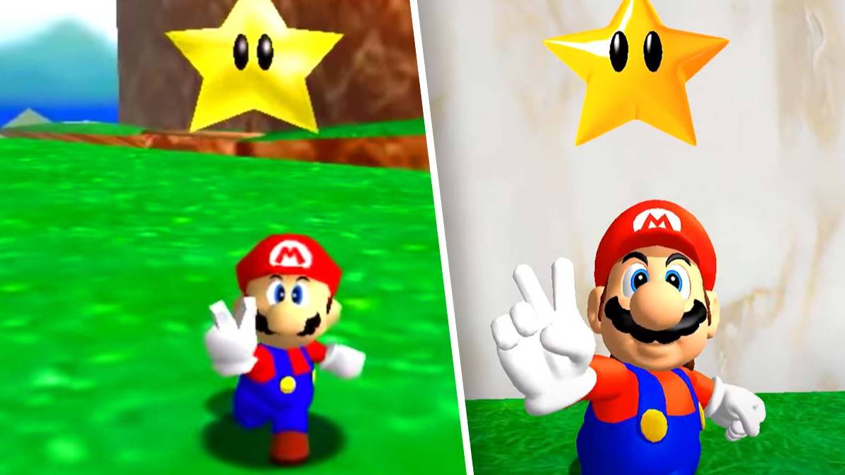 Super Mario 64' Fan Looks Amazing