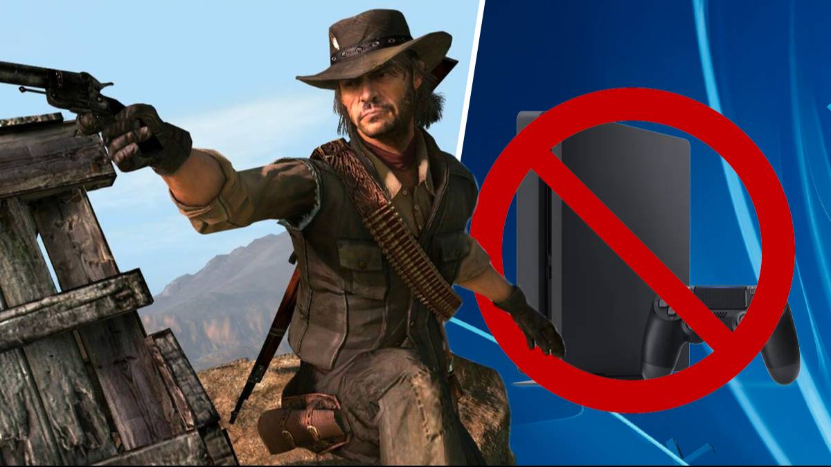 Red Redemption no longer playable PS4 or