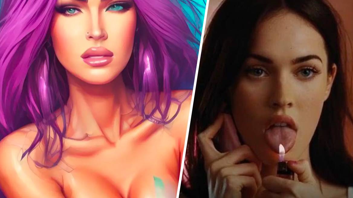 Megan Fox Boobs - Megan Fox's 'naked' AI selfies cause confusion