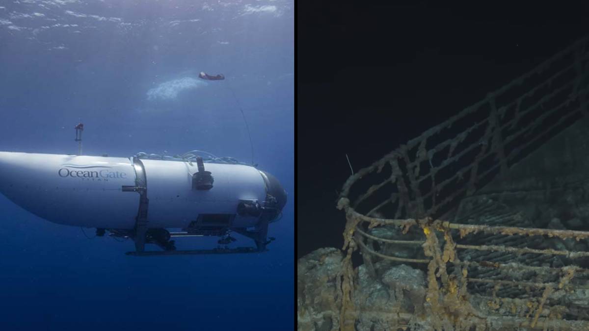 Titanic Submarine: Video showing how deep the ocean really is ...