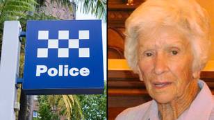 据称，警察在招待95岁的妇女之前说了“三个单词”
