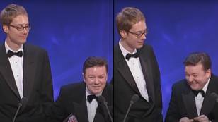 Ricky Gervais和Stephen Merchant发表了最具争议的接受演讲之一
