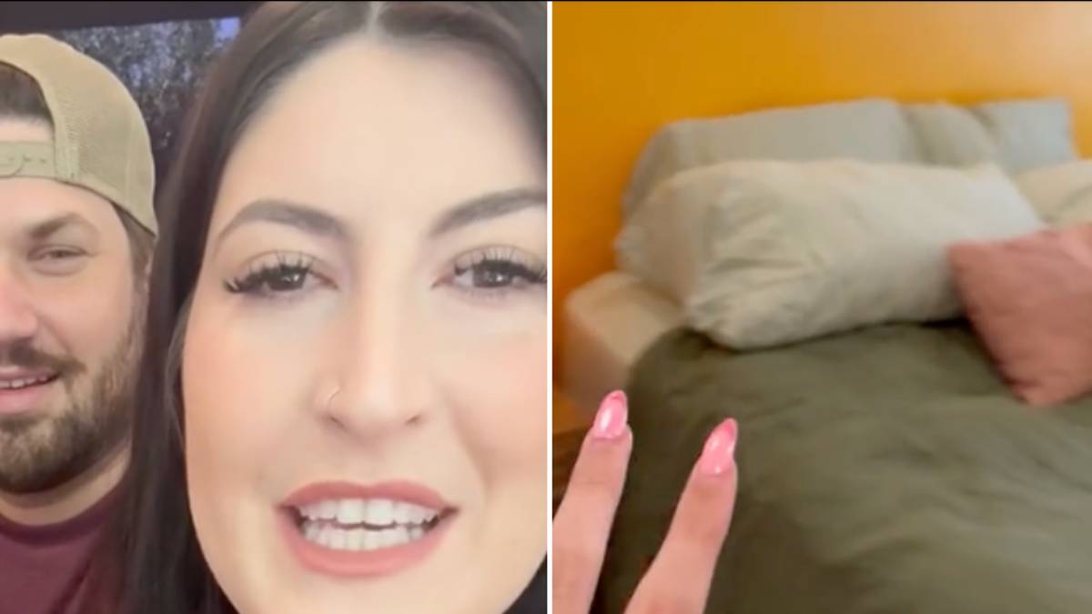 Tiktok Couple Who Swap Bed Sides Every Night Cause Heated Debate