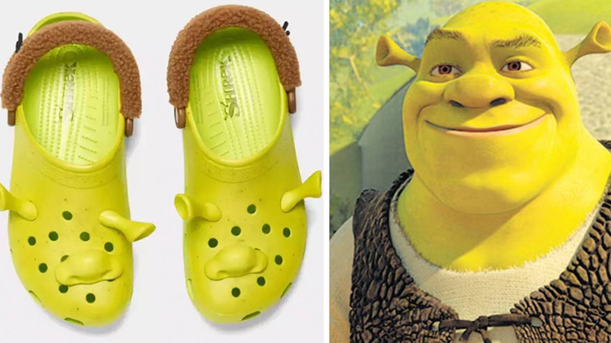 I Found These UNDER RETAIL On Release Day! Shrek Crocs On Feet