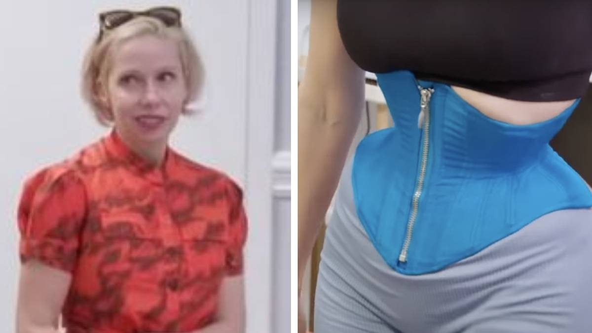 Extreme corset wearer' shocks doctor after admitting to shrinking waist to  16 inches