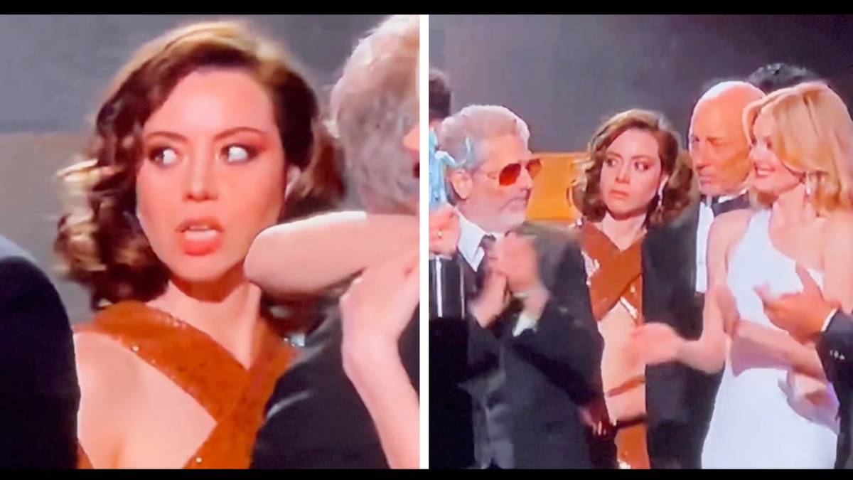 Fans speculate why Aubrey Plaza looked visibly annoyed at the SAG