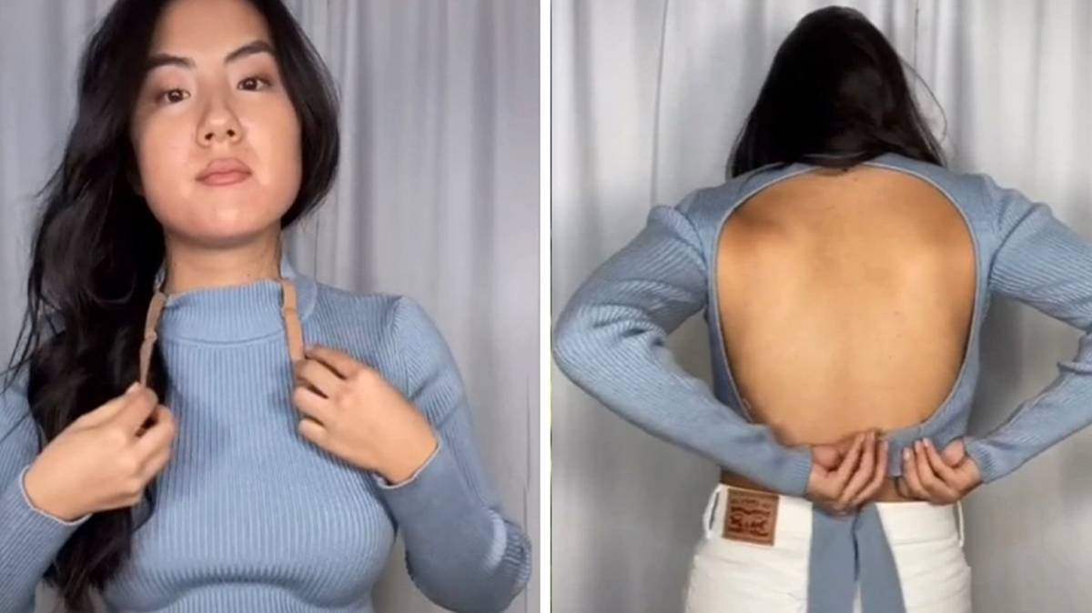 I'm a fashion expert - how to hide visible bra straps when wearing wide  neck tops