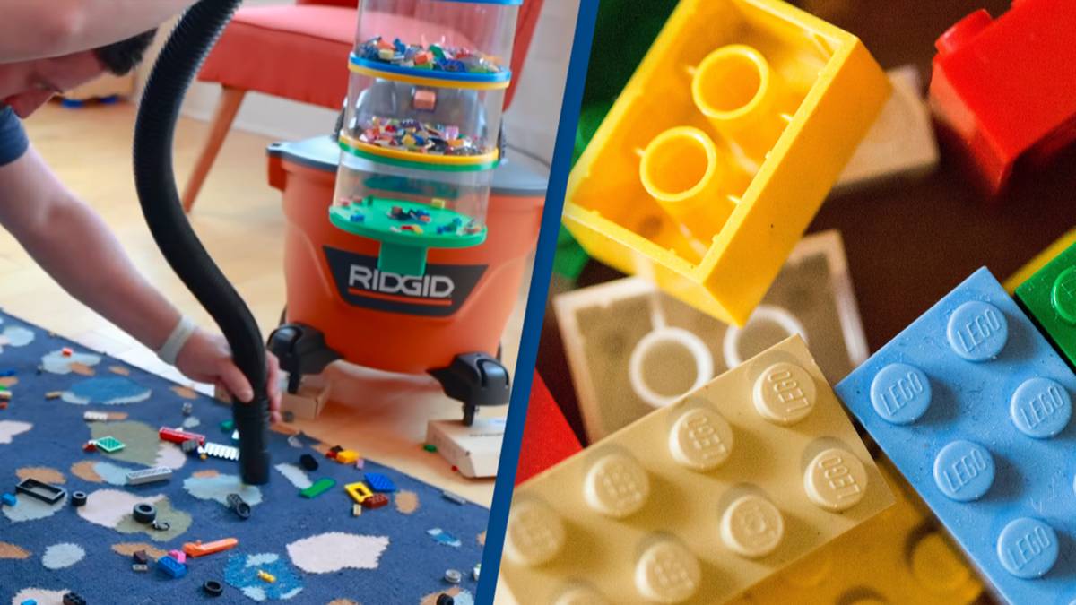 Unnecessary Inventions on X: a vacuum that can sort lego bricks